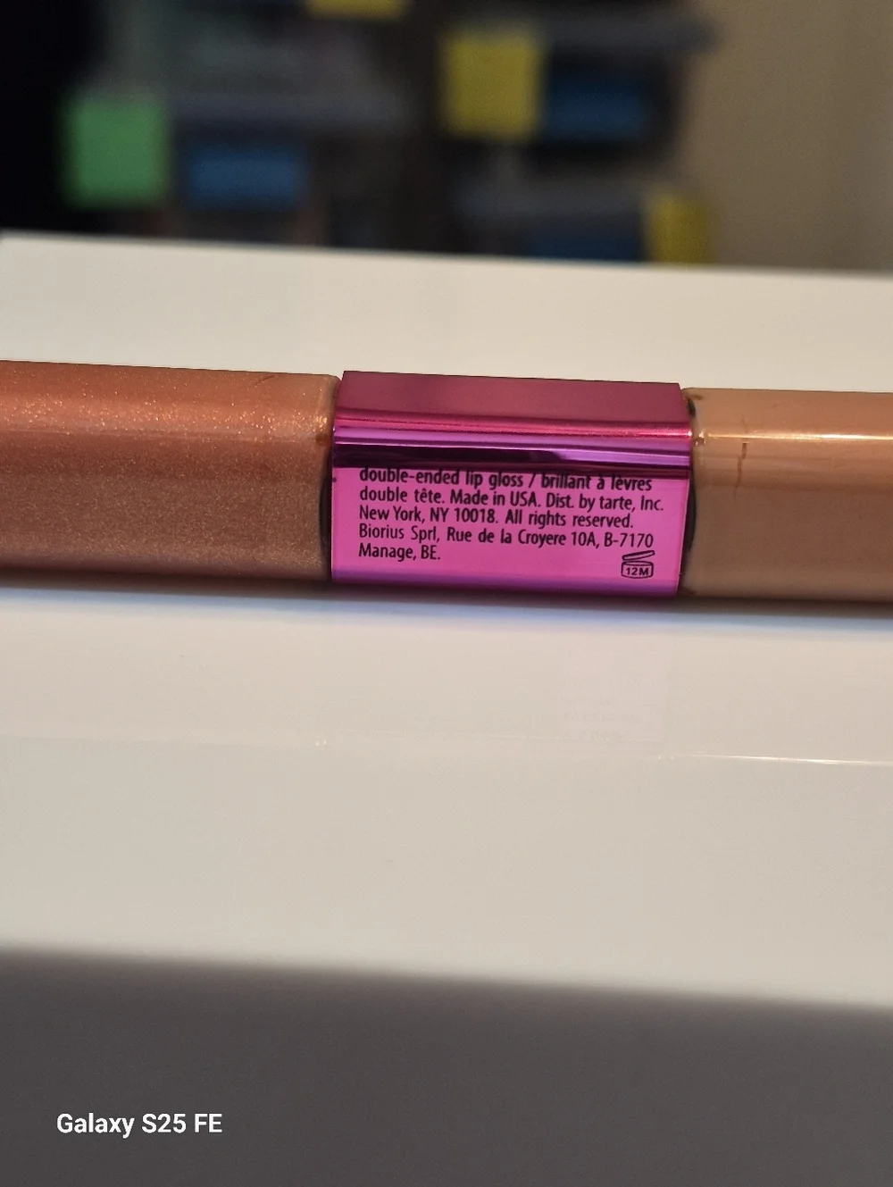 Sugar Rush Couple Goals Dual Lip Gloss: Best & Friend, .15oz x2 (Full Size), New
